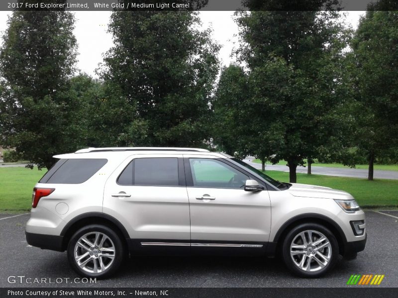  2017 Explorer Limited White Gold