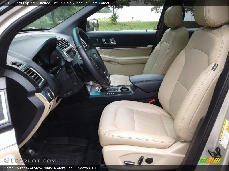 2017 Explorer Limited Medium Light Camel Interior