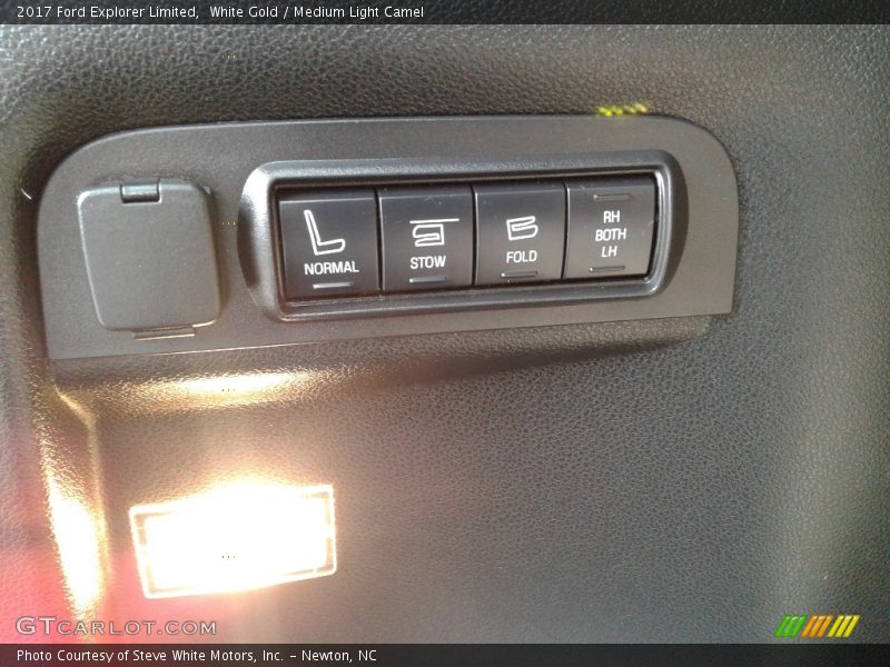 Controls of 2017 Explorer Limited