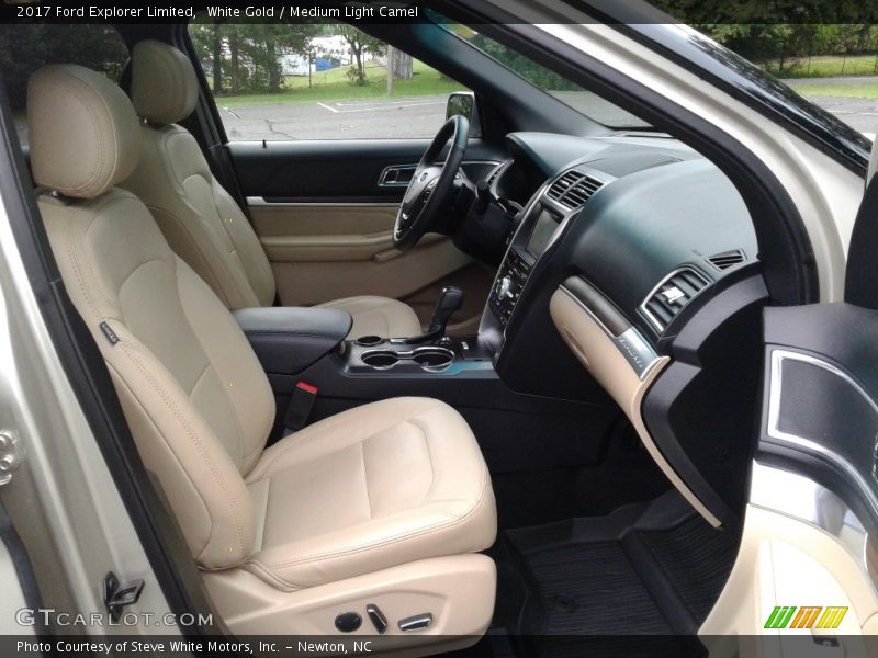 Front Seat of 2017 Explorer Limited