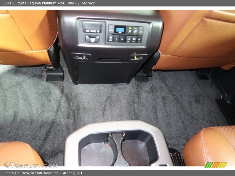 Black / Redrock 2016 Toyota Sequoia Platinum 4x4