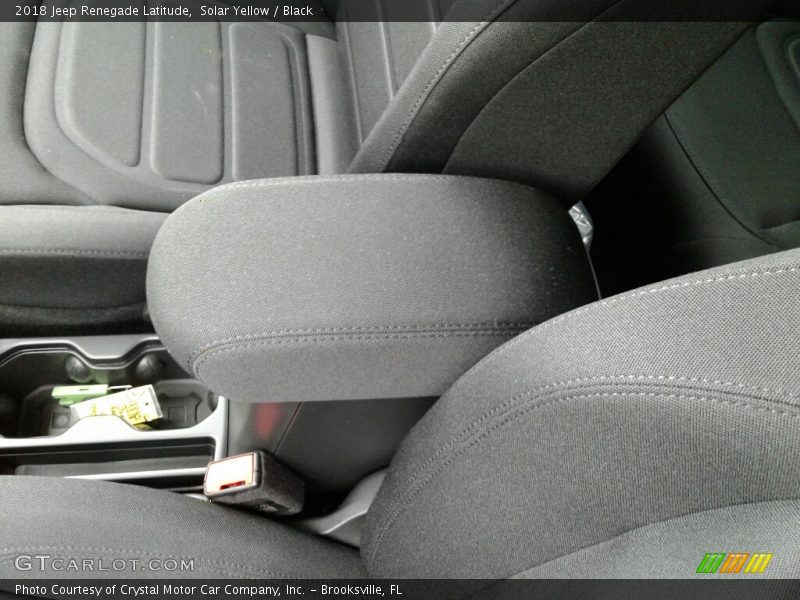 Solar Yellow / Black 2018 Jeep Renegade Latitude