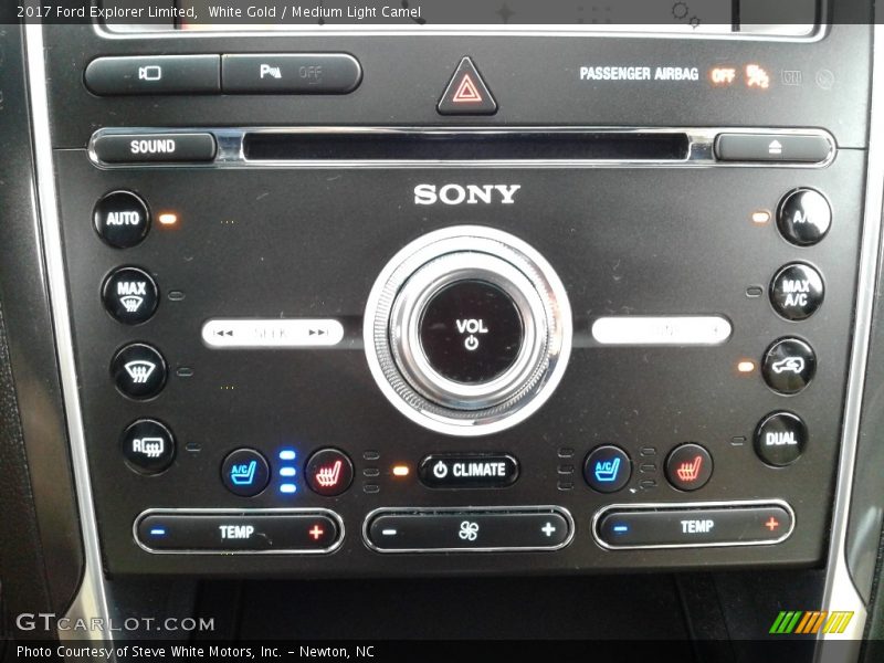 Controls of 2017 Explorer Limited
