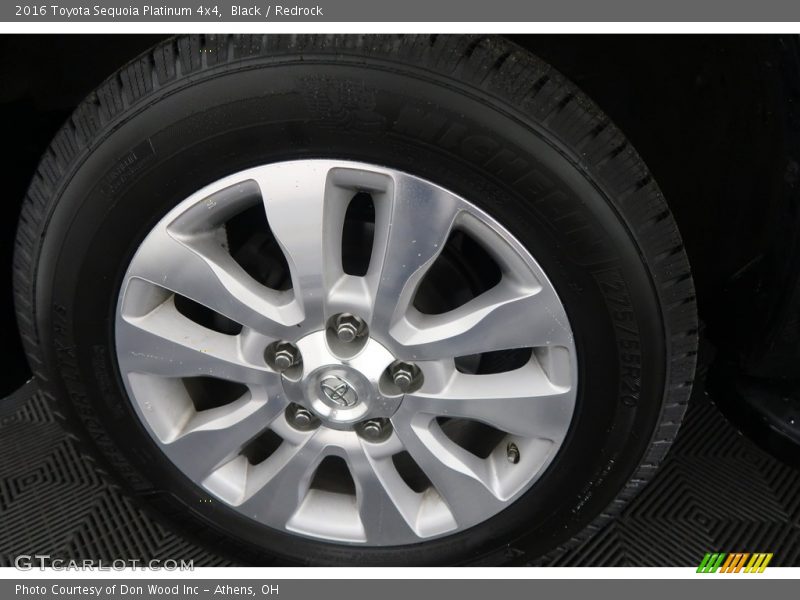 Black / Redrock 2016 Toyota Sequoia Platinum 4x4