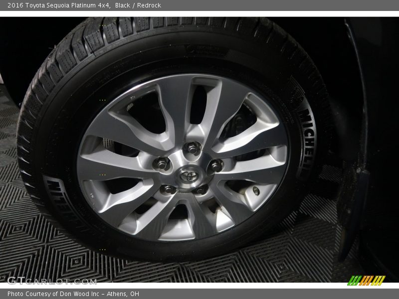 Black / Redrock 2016 Toyota Sequoia Platinum 4x4