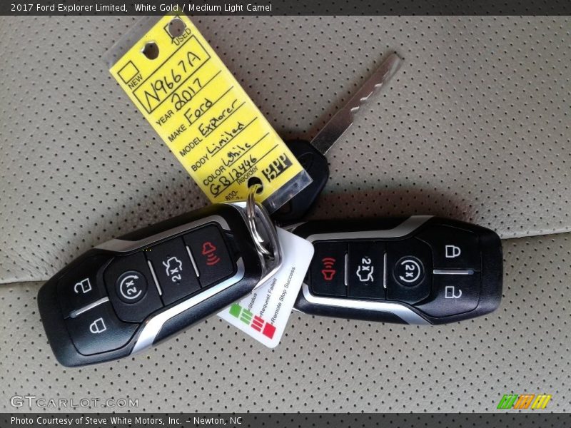 Keys of 2017 Explorer Limited
