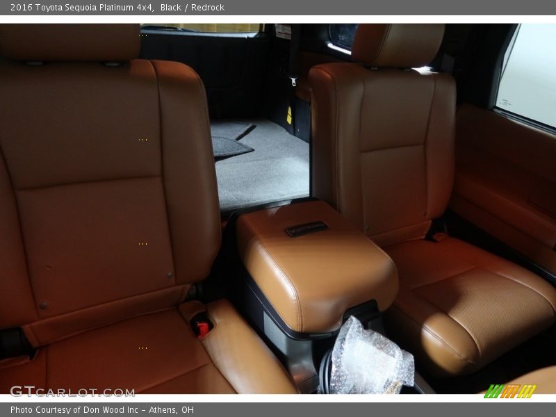 Black / Redrock 2016 Toyota Sequoia Platinum 4x4