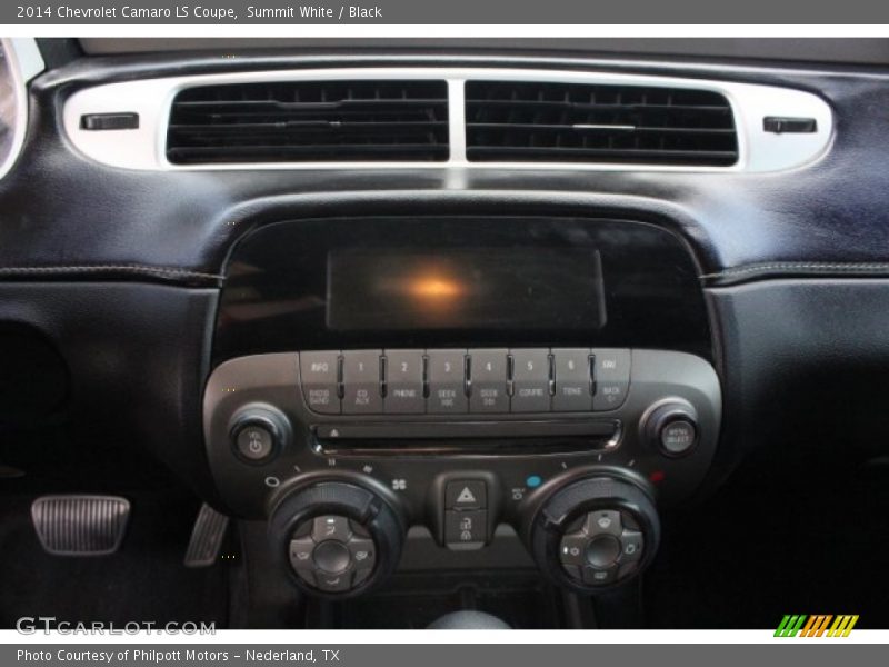 Summit White / Black 2014 Chevrolet Camaro LS Coupe