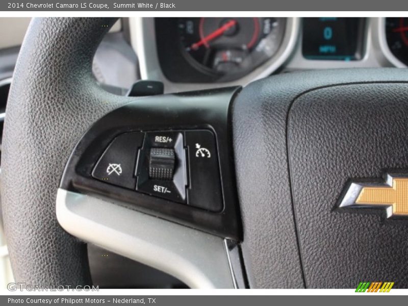 Summit White / Black 2014 Chevrolet Camaro LS Coupe