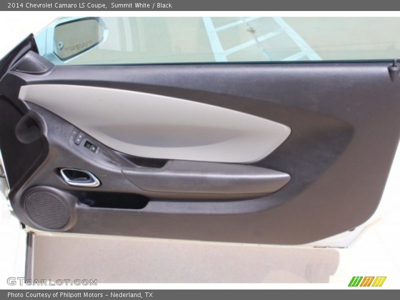 Summit White / Black 2014 Chevrolet Camaro LS Coupe