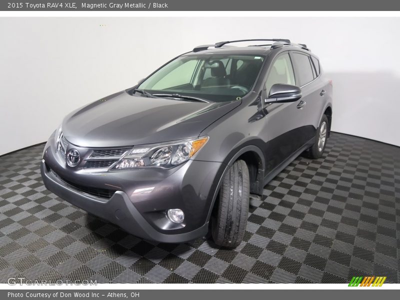 Magnetic Gray Metallic / Black 2015 Toyota RAV4 XLE