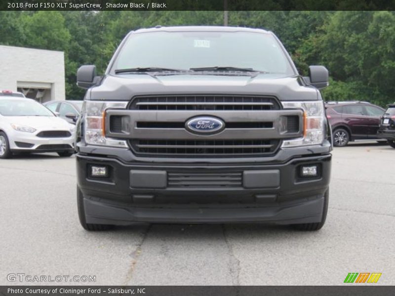 Shadow Black / Black 2018 Ford F150 XLT SuperCrew