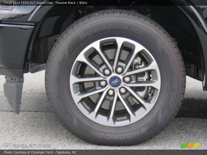 Shadow Black / Black 2018 Ford F150 XLT SuperCrew