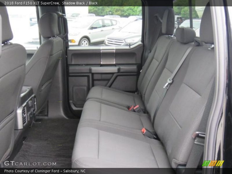 Shadow Black / Black 2018 Ford F150 XLT SuperCrew