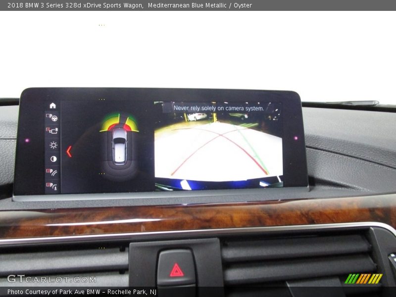 Mediterranean Blue Metallic / Oyster 2018 BMW 3 Series 328d xDrive Sports Wagon