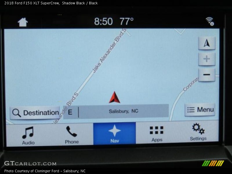 Shadow Black / Black 2018 Ford F150 XLT SuperCrew