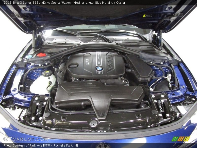  2018 3 Series 328d xDrive Sports Wagon Engine - 2.0 Liter d TwinPower Turbo-Diesel DOHC 16-Valve 4 Cylinder