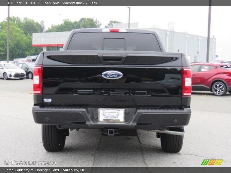 Shadow Black / Black 2018 Ford F150 XLT SuperCrew