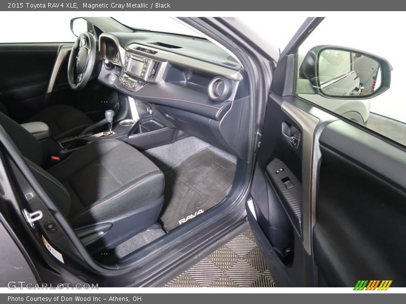 Magnetic Gray Metallic / Black 2015 Toyota RAV4 XLE