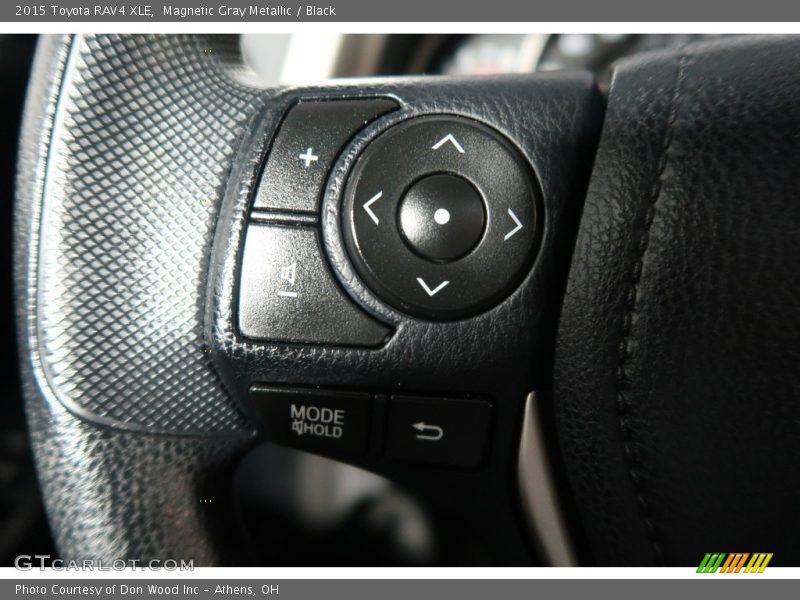 Magnetic Gray Metallic / Black 2015 Toyota RAV4 XLE
