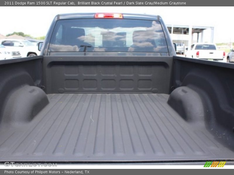 Brilliant Black Crystal Pearl / Dark Slate Gray/Medium Graystone 2011 Dodge Ram 1500 SLT Regular Cab