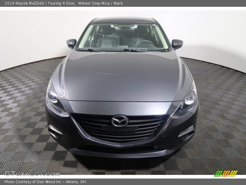 Meteor Gray Mica / Black 2014 Mazda MAZDA3 i Touring 4 Door