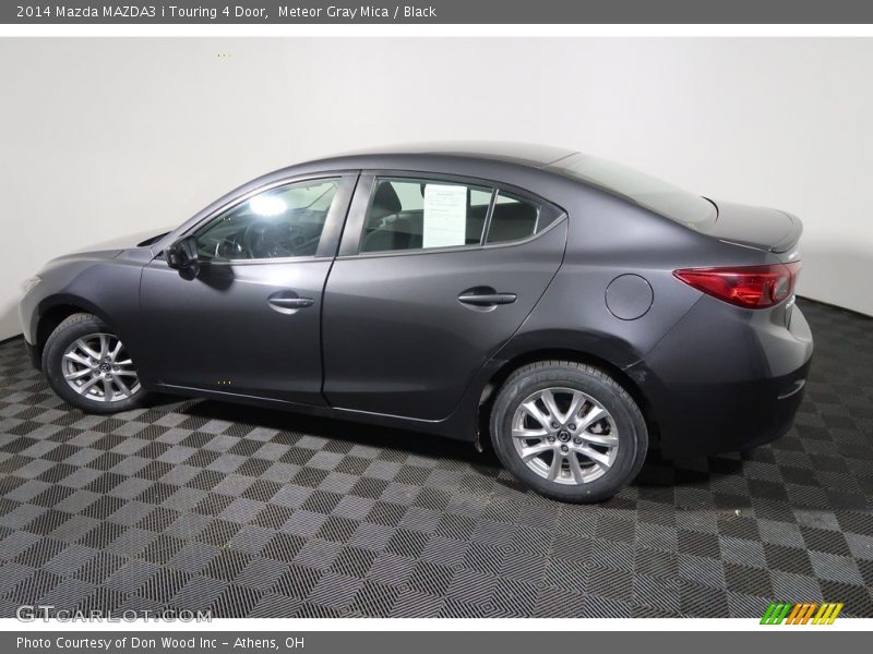 Meteor Gray Mica / Black 2014 Mazda MAZDA3 i Touring 4 Door