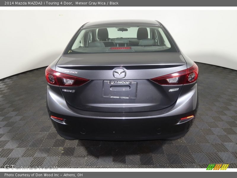 Meteor Gray Mica / Black 2014 Mazda MAZDA3 i Touring 4 Door