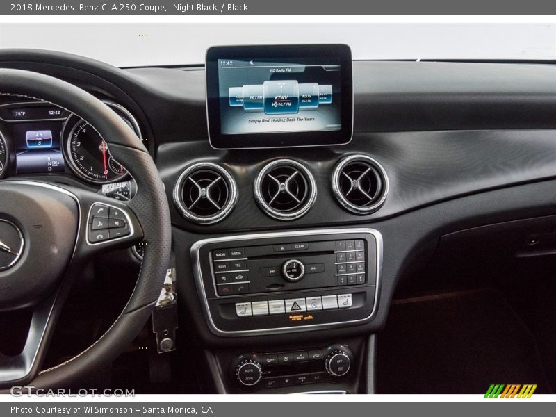Night Black / Black 2018 Mercedes-Benz CLA 250 Coupe