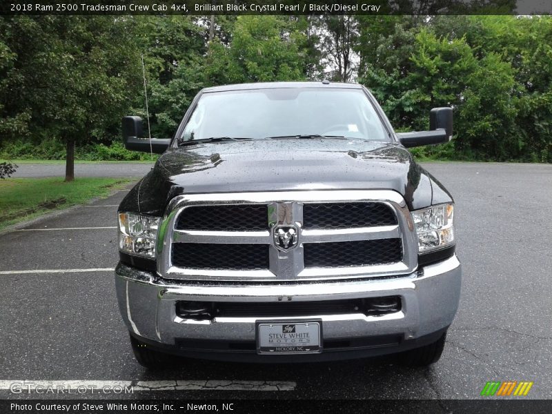 Brilliant Black Crystal Pearl / Black/Diesel Gray 2018 Ram 2500 Tradesman Crew Cab 4x4