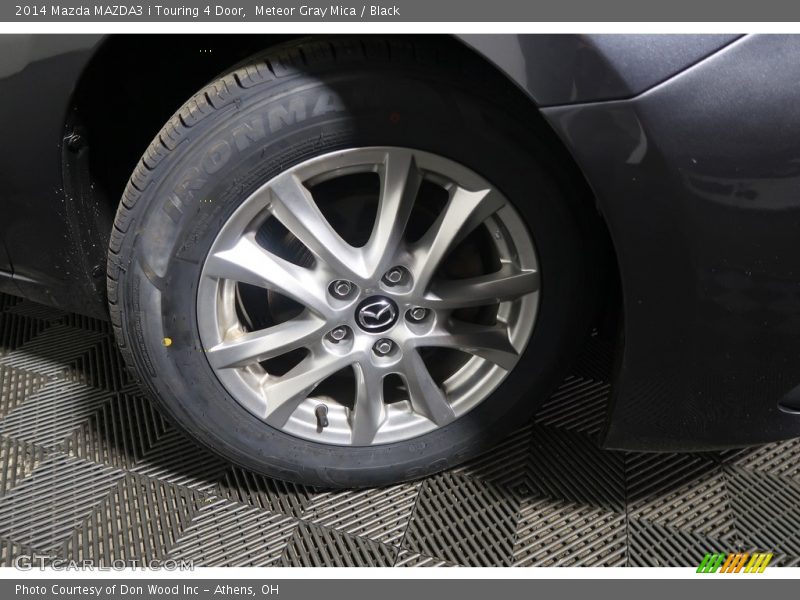Meteor Gray Mica / Black 2014 Mazda MAZDA3 i Touring 4 Door