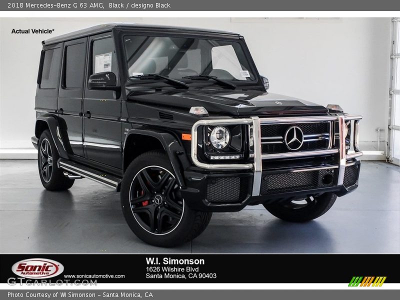 Black / designo Black 2018 Mercedes-Benz G 63 AMG