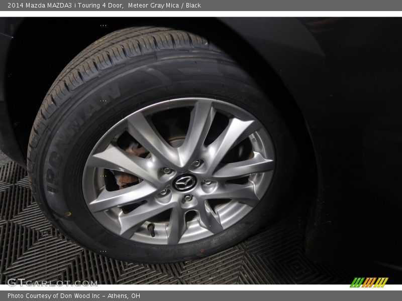 Meteor Gray Mica / Black 2014 Mazda MAZDA3 i Touring 4 Door