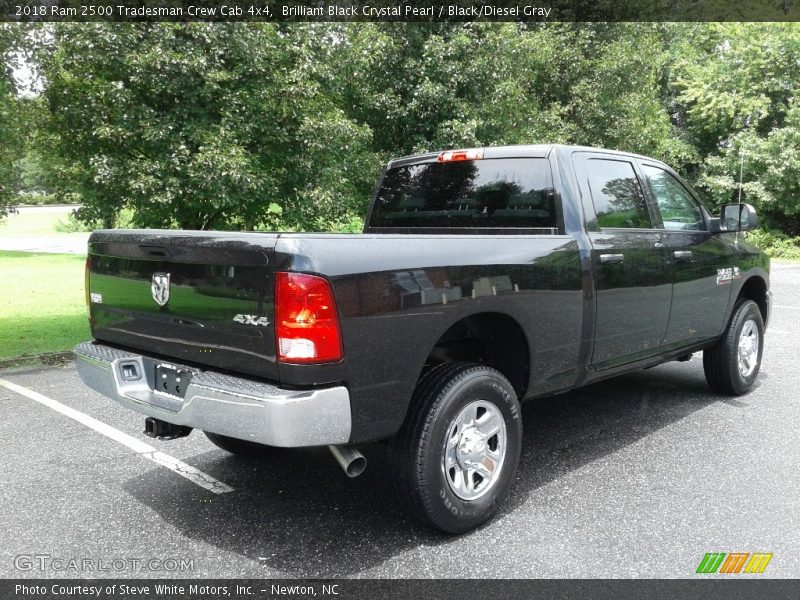 Brilliant Black Crystal Pearl / Black/Diesel Gray 2018 Ram 2500 Tradesman Crew Cab 4x4
