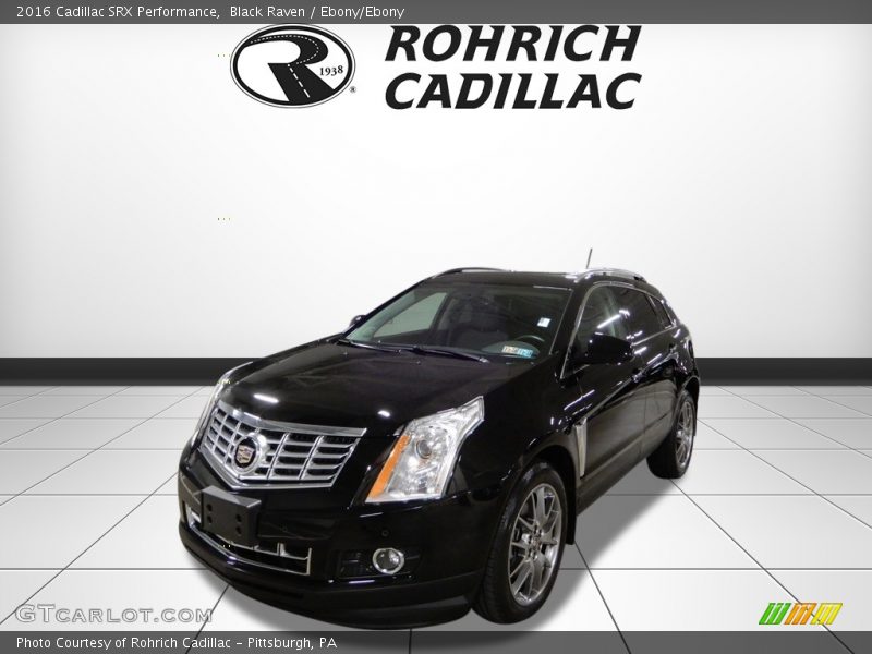Black Raven / Ebony/Ebony 2016 Cadillac SRX Performance