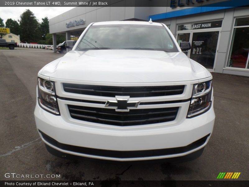 Summit White / Jet Black 2019 Chevrolet Tahoe LT 4WD
