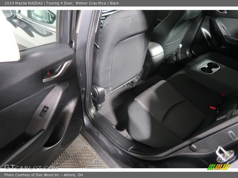 Meteor Gray Mica / Black 2014 Mazda MAZDA3 i Touring 4 Door
