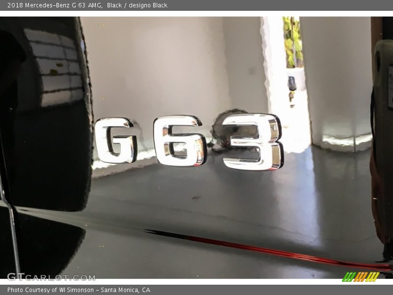 Black / designo Black 2018 Mercedes-Benz G 63 AMG