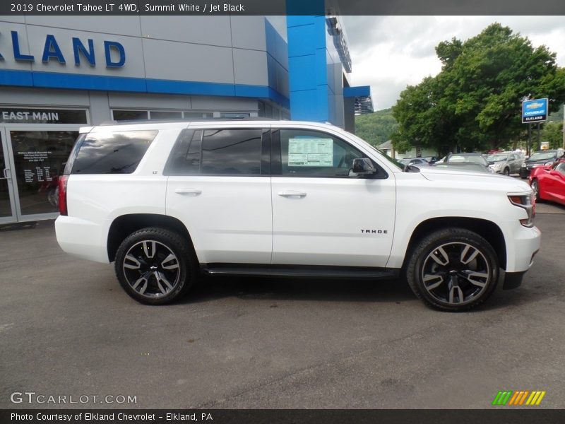 Summit White / Jet Black 2019 Chevrolet Tahoe LT 4WD