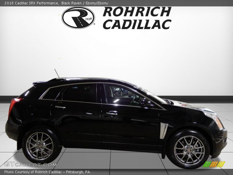 Black Raven / Ebony/Ebony 2016 Cadillac SRX Performance