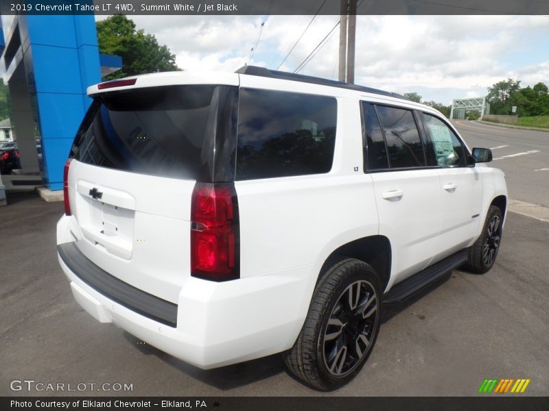 Summit White / Jet Black 2019 Chevrolet Tahoe LT 4WD