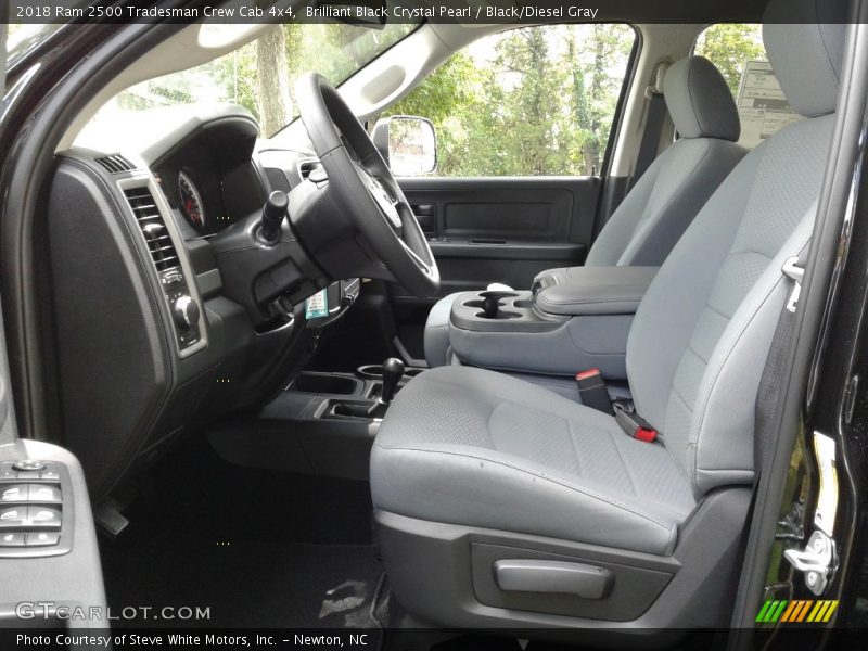 Brilliant Black Crystal Pearl / Black/Diesel Gray 2018 Ram 2500 Tradesman Crew Cab 4x4