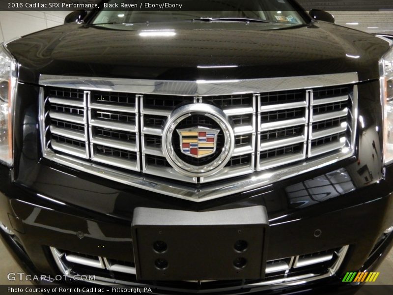 Black Raven / Ebony/Ebony 2016 Cadillac SRX Performance