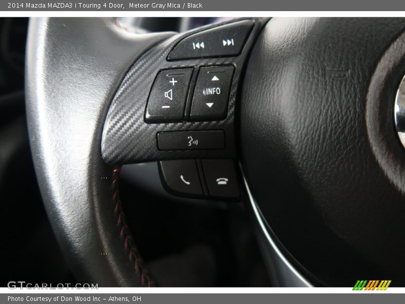Meteor Gray Mica / Black 2014 Mazda MAZDA3 i Touring 4 Door