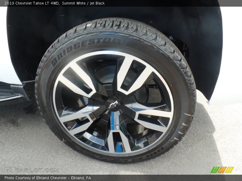 Summit White / Jet Black 2019 Chevrolet Tahoe LT 4WD