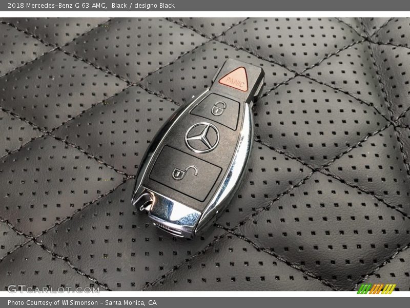 Black / designo Black 2018 Mercedes-Benz G 63 AMG