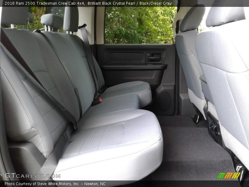Brilliant Black Crystal Pearl / Black/Diesel Gray 2018 Ram 2500 Tradesman Crew Cab 4x4