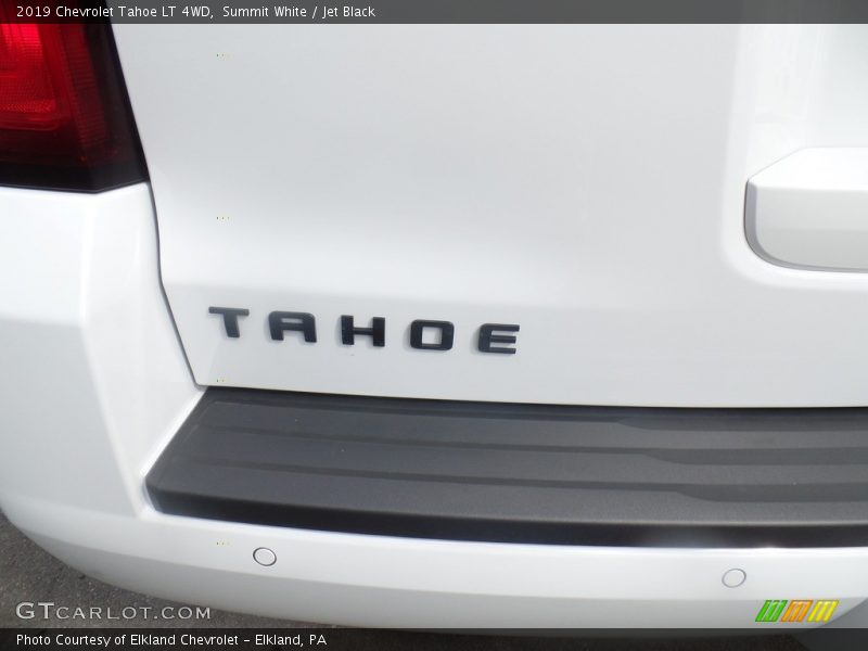 Summit White / Jet Black 2019 Chevrolet Tahoe LT 4WD