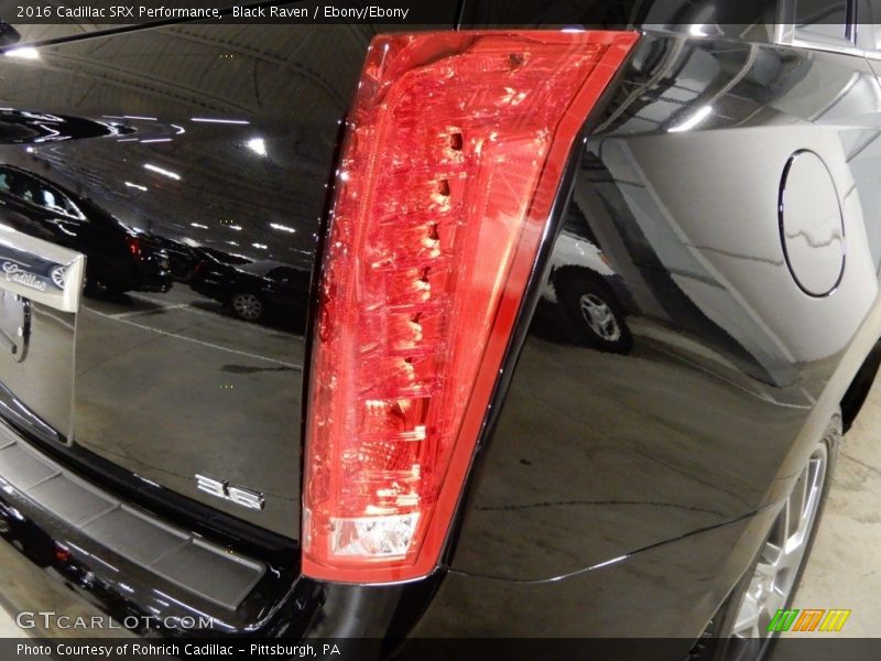 Black Raven / Ebony/Ebony 2016 Cadillac SRX Performance