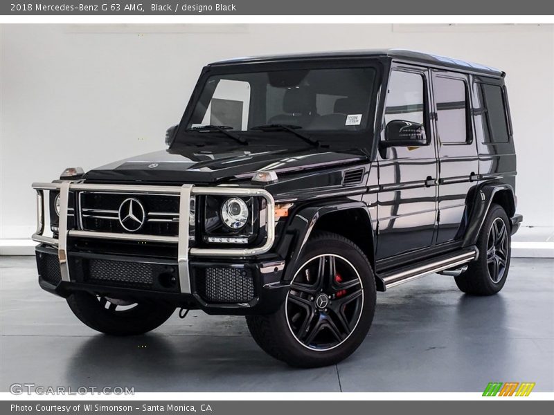 Black / designo Black 2018 Mercedes-Benz G 63 AMG
